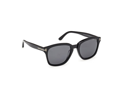 Shiny Black Male Sunglasses Tom Ford 889214558671