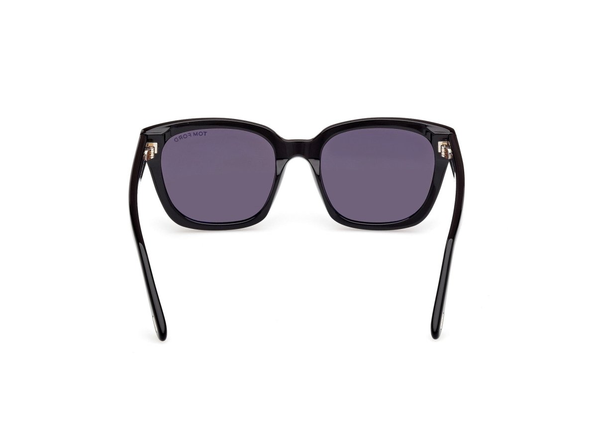 Shiny Black Female Sunglasses Tom Ford 889214558701
