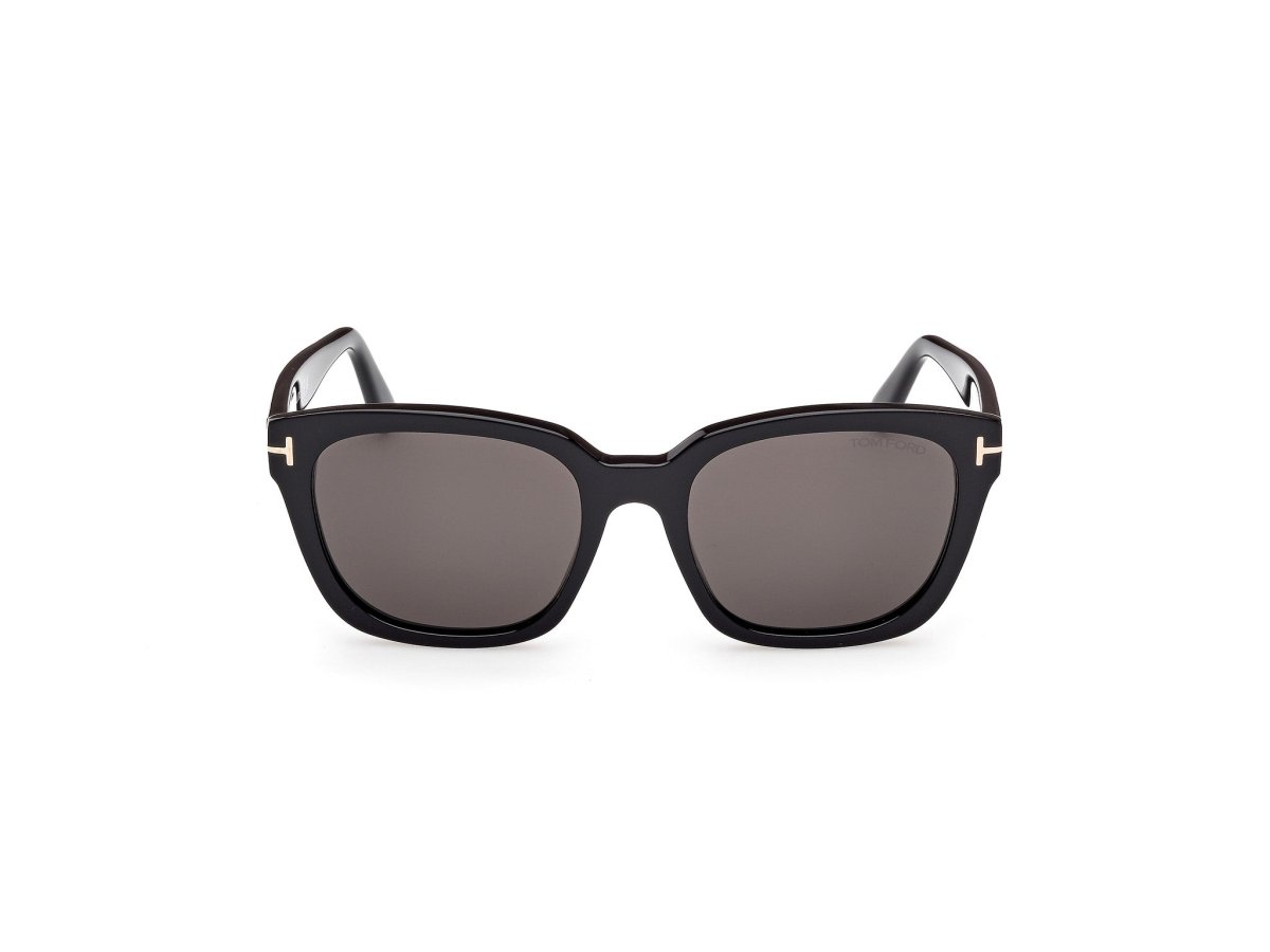 Shiny Black Female Sunglasses Tom Ford 889214558701
