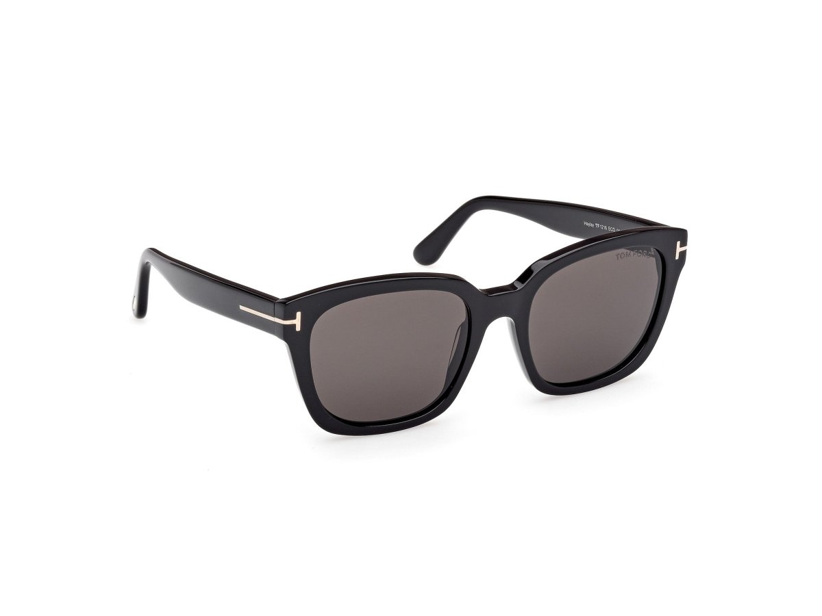 Shiny Black Female Sunglasses Tom Ford 889214558701