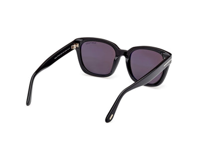 Shiny Black Female Sunglasses Tom Ford 889214558701