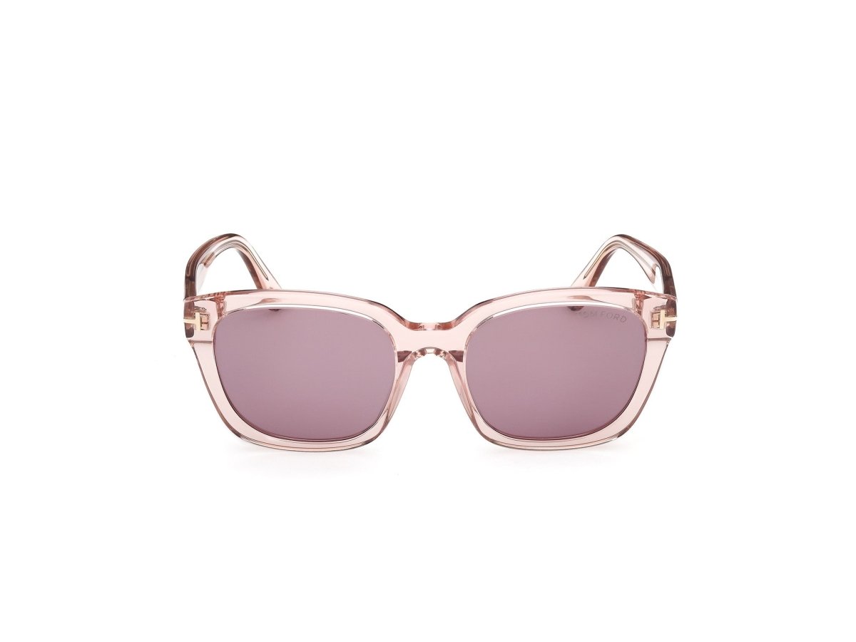 Shiny Pink Female Sunglasses Tom Ford 889214558749