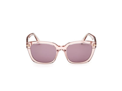 Shiny Pink Female Sunglasses Tom Ford 889214558749