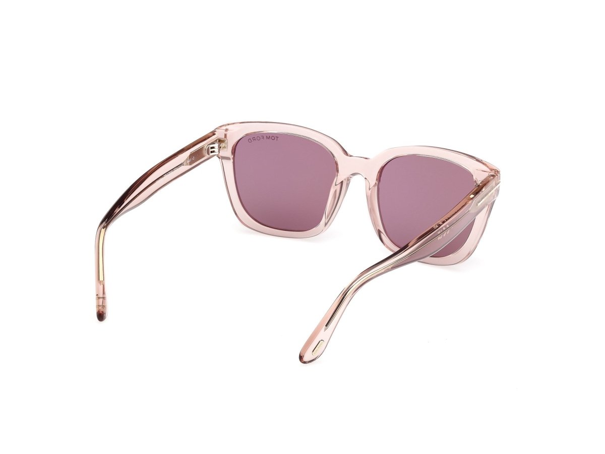 Shiny Pink Female Sunglasses Tom Ford 889214558749