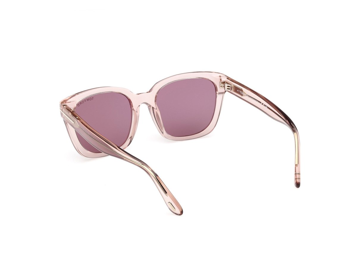 Shiny Pink Female Sunglasses Tom Ford 889214558749