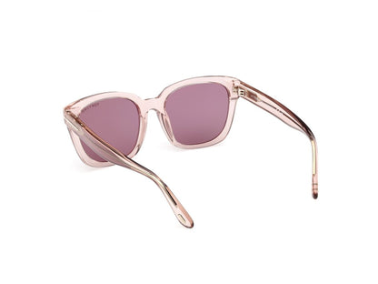 Shiny Pink Female Sunglasses Tom Ford 889214558749