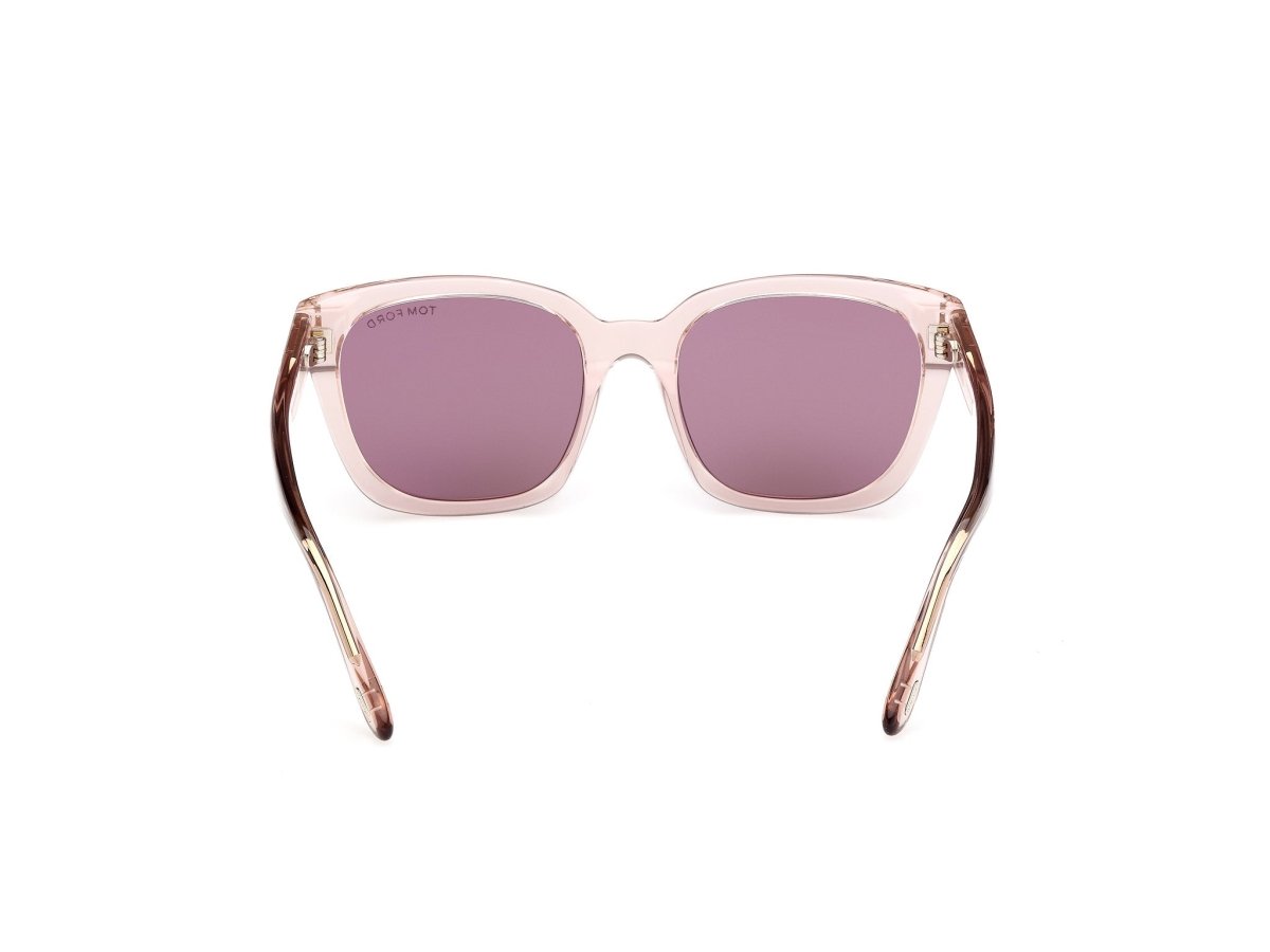 Shiny Pink Female Sunglasses Tom Ford 889214558749