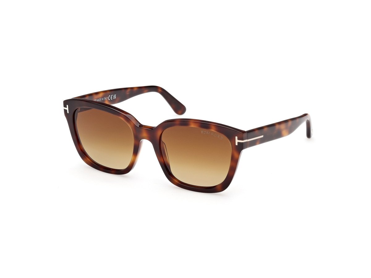 Blonde Havana Female Sunglasses Tom Ford 889214558732