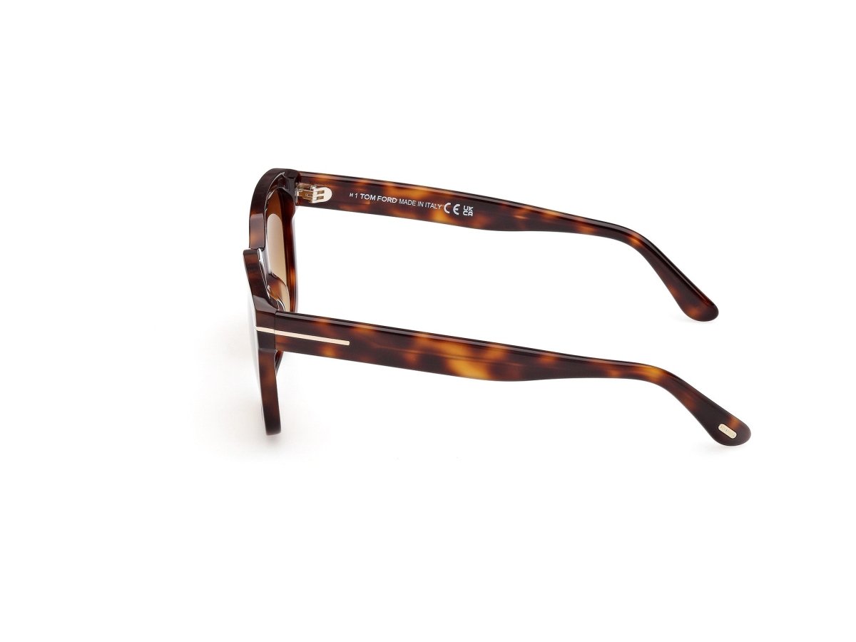 Blonde Havana Female Sunglasses Tom Ford 889214558732