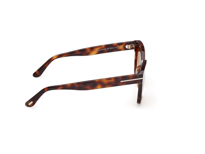 Blonde Havana Female Sunglasses Tom Ford 889214558732