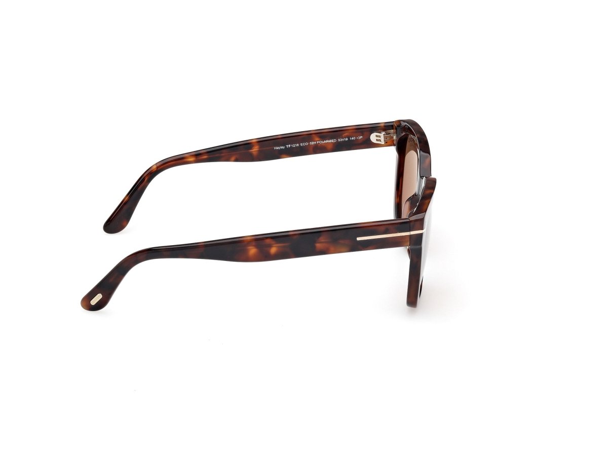 Dark Havana Female Sunglasses Tom Ford 889214558725