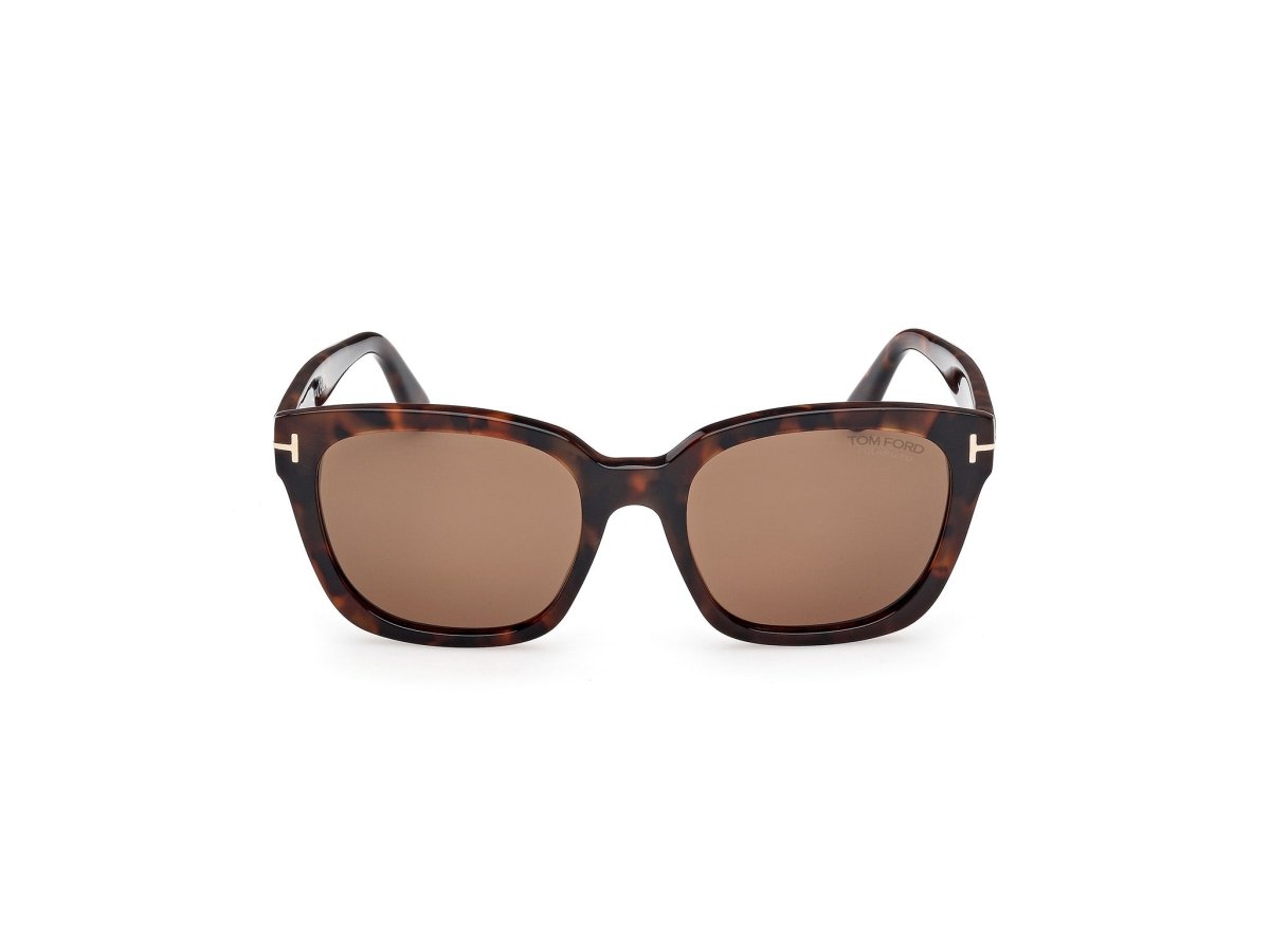 Dark Havana Female Sunglasses Tom Ford 889214558725