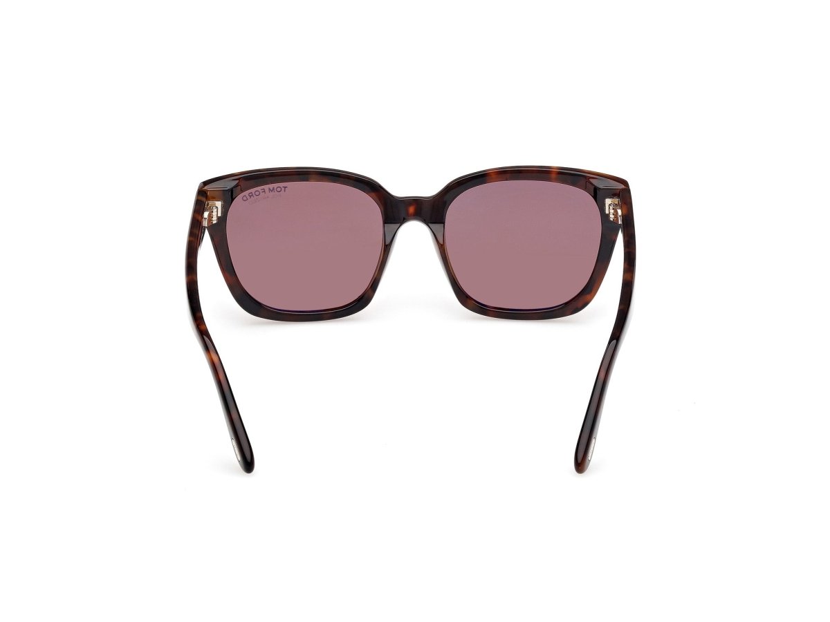 Dark Havana Female Sunglasses Tom Ford 889214558725