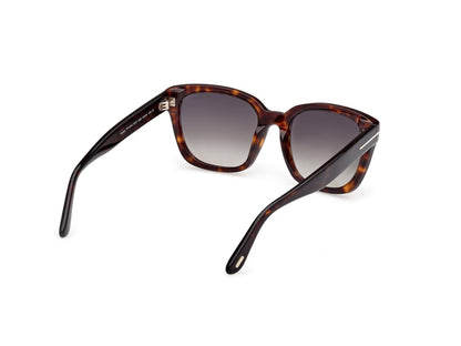 Dark Havana Female Sunglasses Tom Ford 889214558718