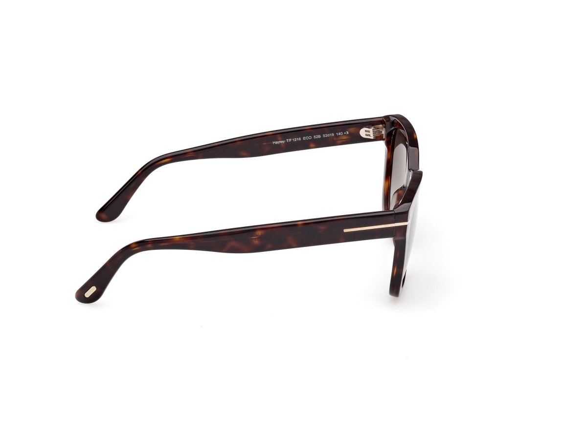 Dark Havana Female Sunglasses Tom Ford 889214558718