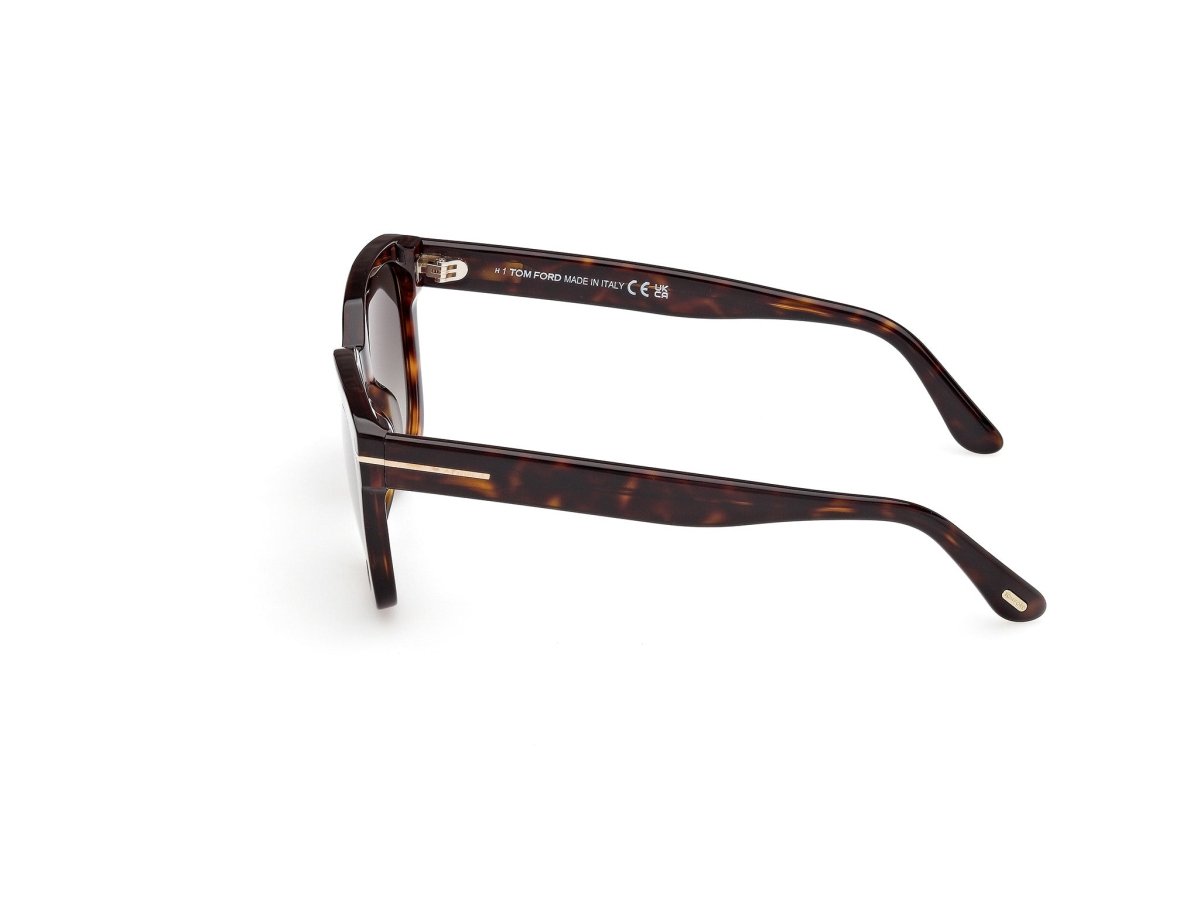 Dark Havana Female Sunglasses Tom Ford 889214558718