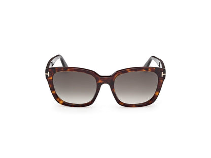 Dark Havana Female Sunglasses Tom Ford 889214558718