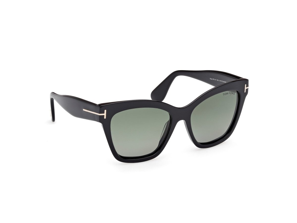 Shiny Black Female Sunglasses Tom Ford 889214558763