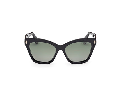 Shiny Black Female Sunglasses Tom Ford 889214558763