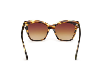 Coloured Havana Female Sunglasses Tom Ford 889214558787