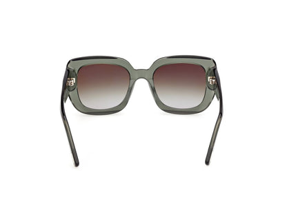 Shiny Light Green Female Sunglasses Tom Ford 889214685575