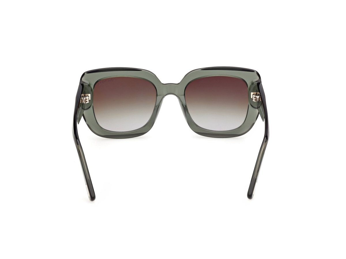 Shiny Light Green Female Sunglasses Tom Ford 889214685575