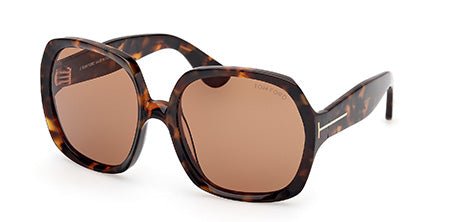 FT1221 - Tom Ford - (Tortoise) - Dark Havana Brown - 60 MM - Ardor Eyewear 889214558923