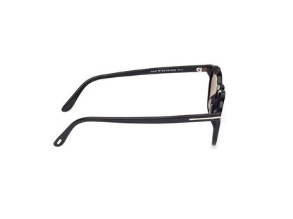Shiny Black Male Sunglasses Tom Ford 889214625632