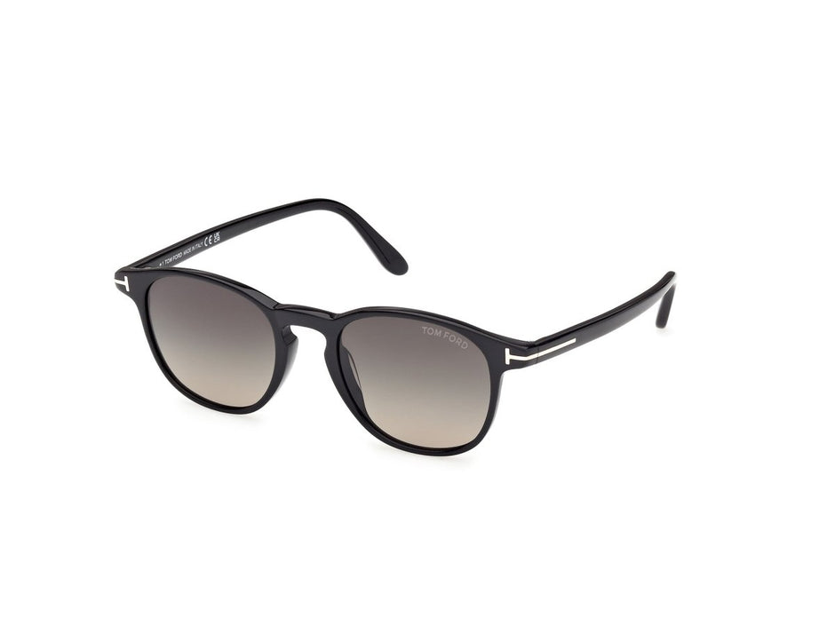 Shiny Black Male Sunglasses Tom Ford 889214625632