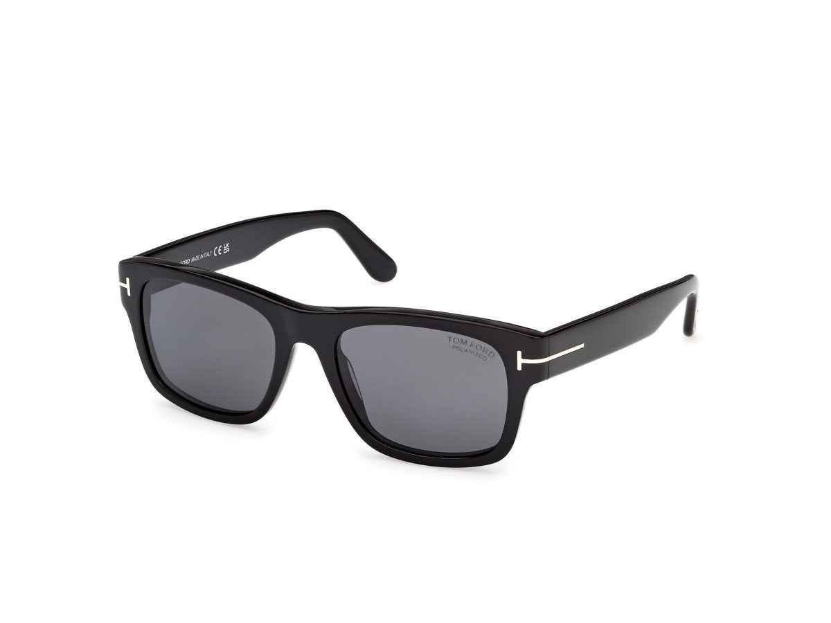 Shiny Black Male Sunglasses Tom Ford 889214625731
