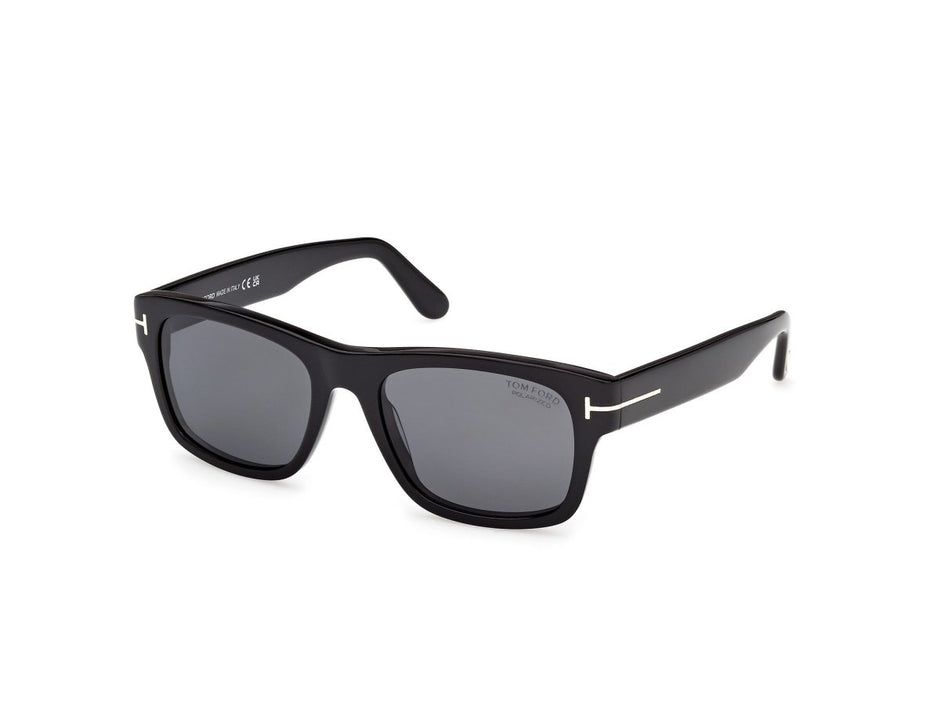Shiny Black Male Sunglasses Tom Ford 889214625731
