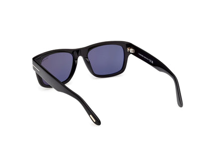 Shiny Black Male Sunglasses Tom Ford 889214625731