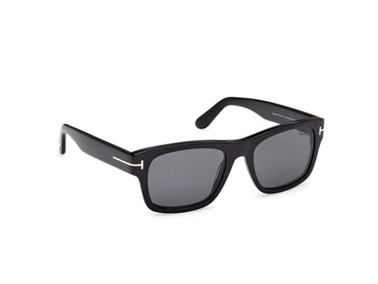 Shiny Black Male Sunglasses Tom Ford 889214625731