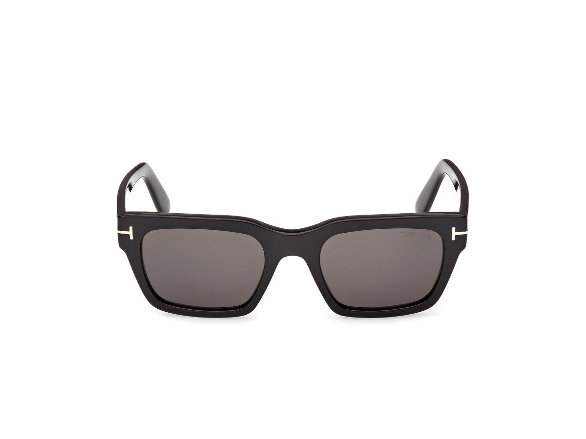 Shiny Black Male Sunglasses Tom Ford 889214636072