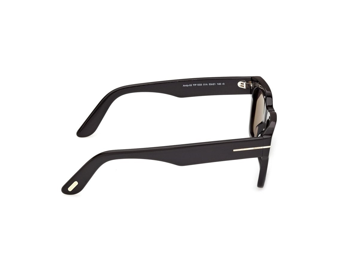 Shiny Black Male Sunglasses Tom Ford 889214636072