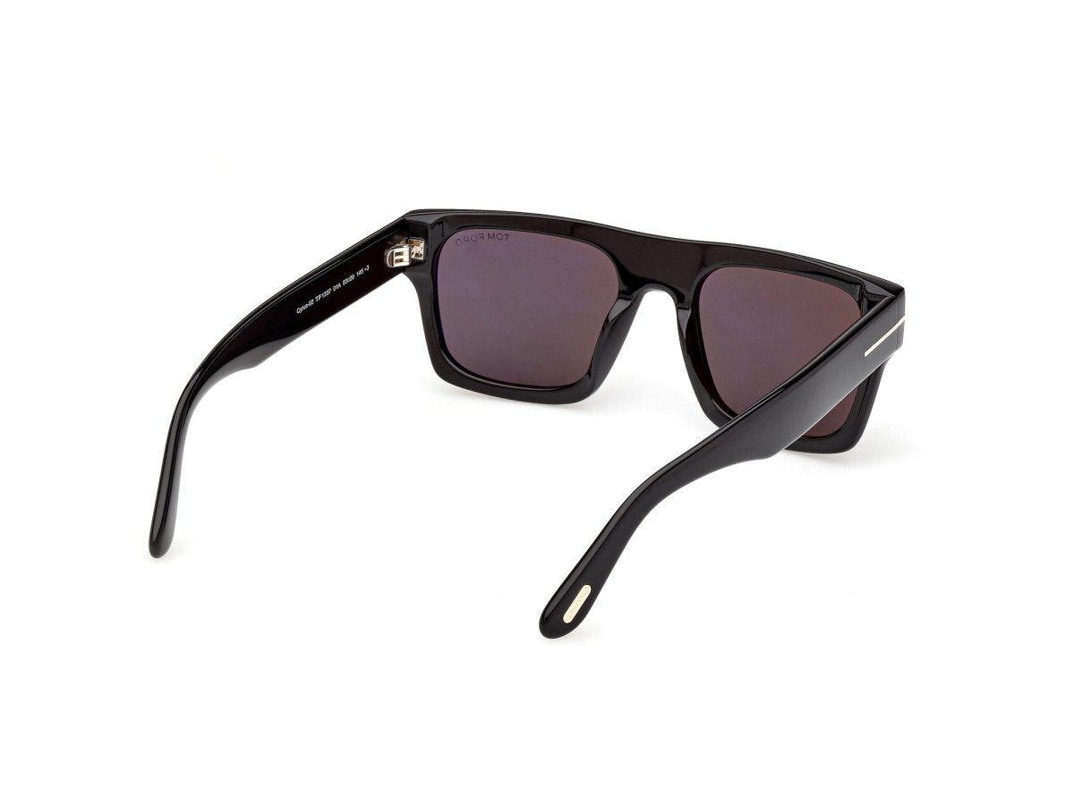 Shiny Black Male Sunglasses Tom Ford 889214636232