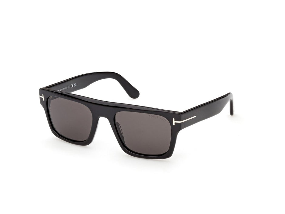 Shiny Black Male Sunglasses Tom Ford 889214636232
