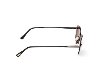 Shiny Black Unisex Sunglasses Tom Ford 889214635167