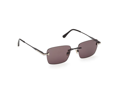 Shiny Black Unisex Sunglasses Tom Ford 889214635167