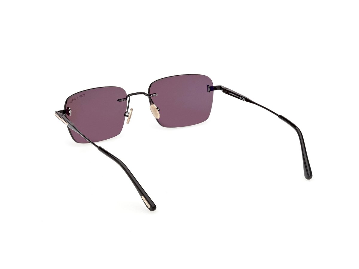 Shiny Black Unisex Sunglasses Tom Ford 889214635167
