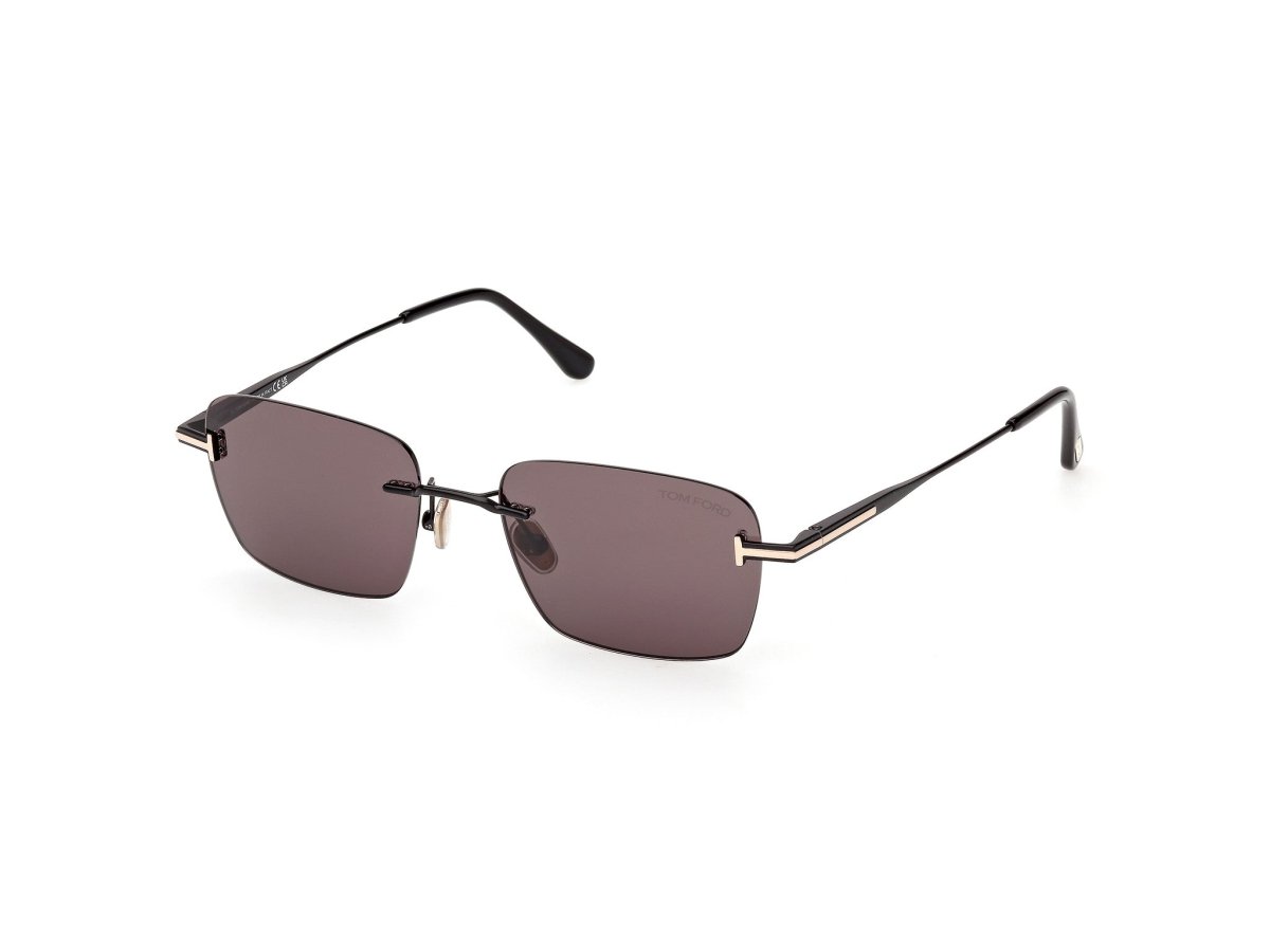 Shiny Black Unisex Sunglasses Tom Ford 889214635167
