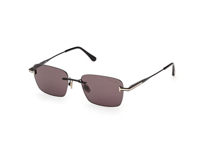 Shiny Black Unisex Sunglasses Tom Ford 889214635167