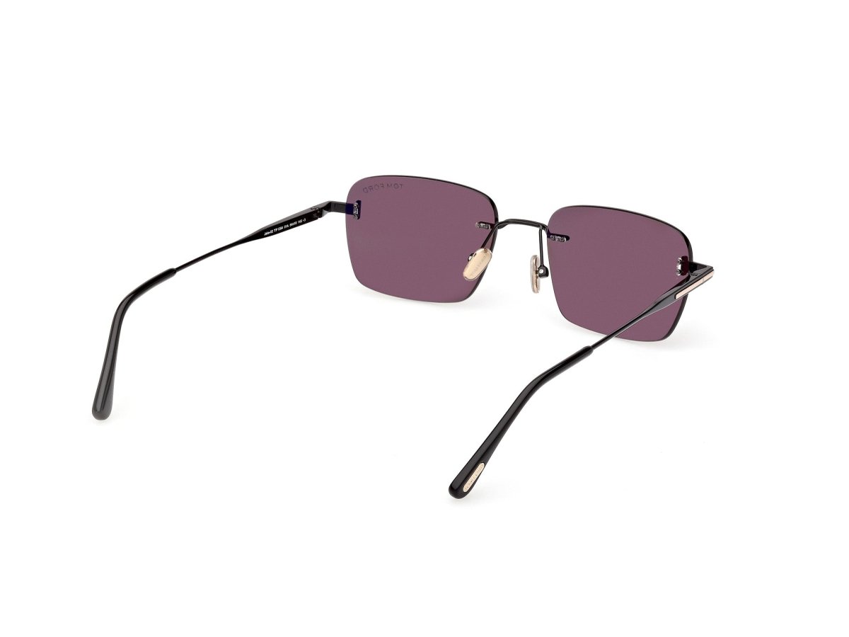 Shiny Black Unisex Sunglasses Tom Ford 889214635167