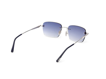 Shiny Palladium Unisex Sunglasses Tom Ford 889214635174