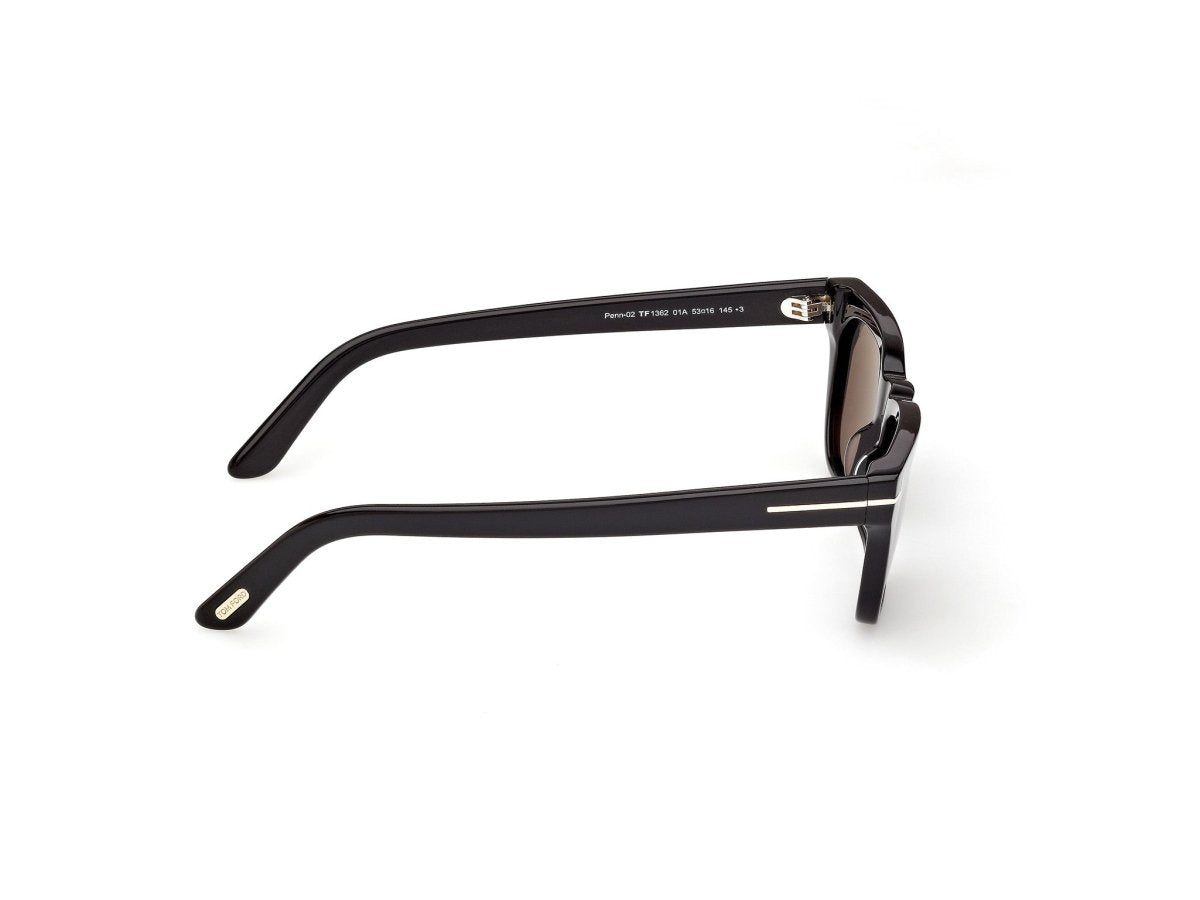 Shiny Black (01A) Unisex Sunglasses Tom Ford 889214642363