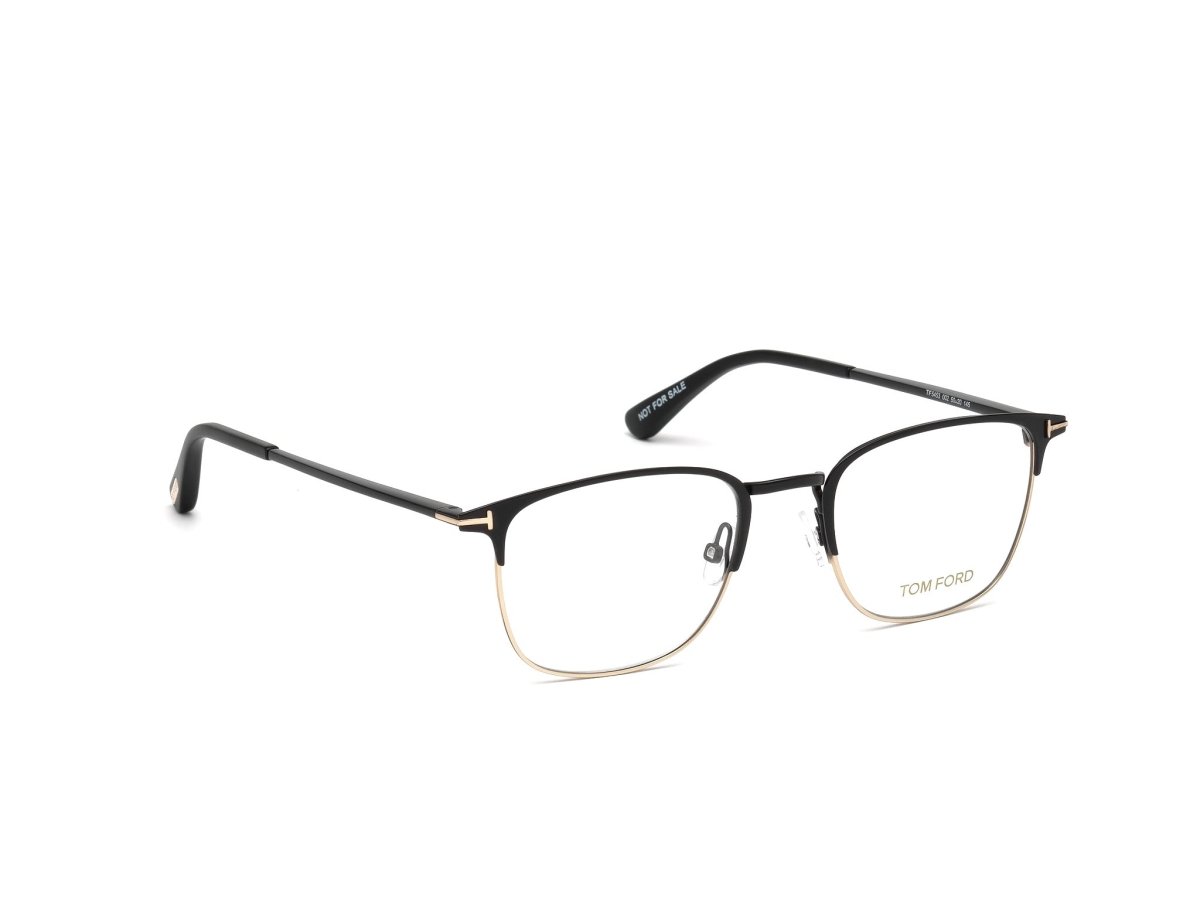 Matte Black Male Eyeglasses Tom Ford 664689859498