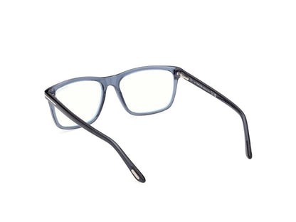 Shiny Blue Male Eyeglasses Tom Ford 889214683755