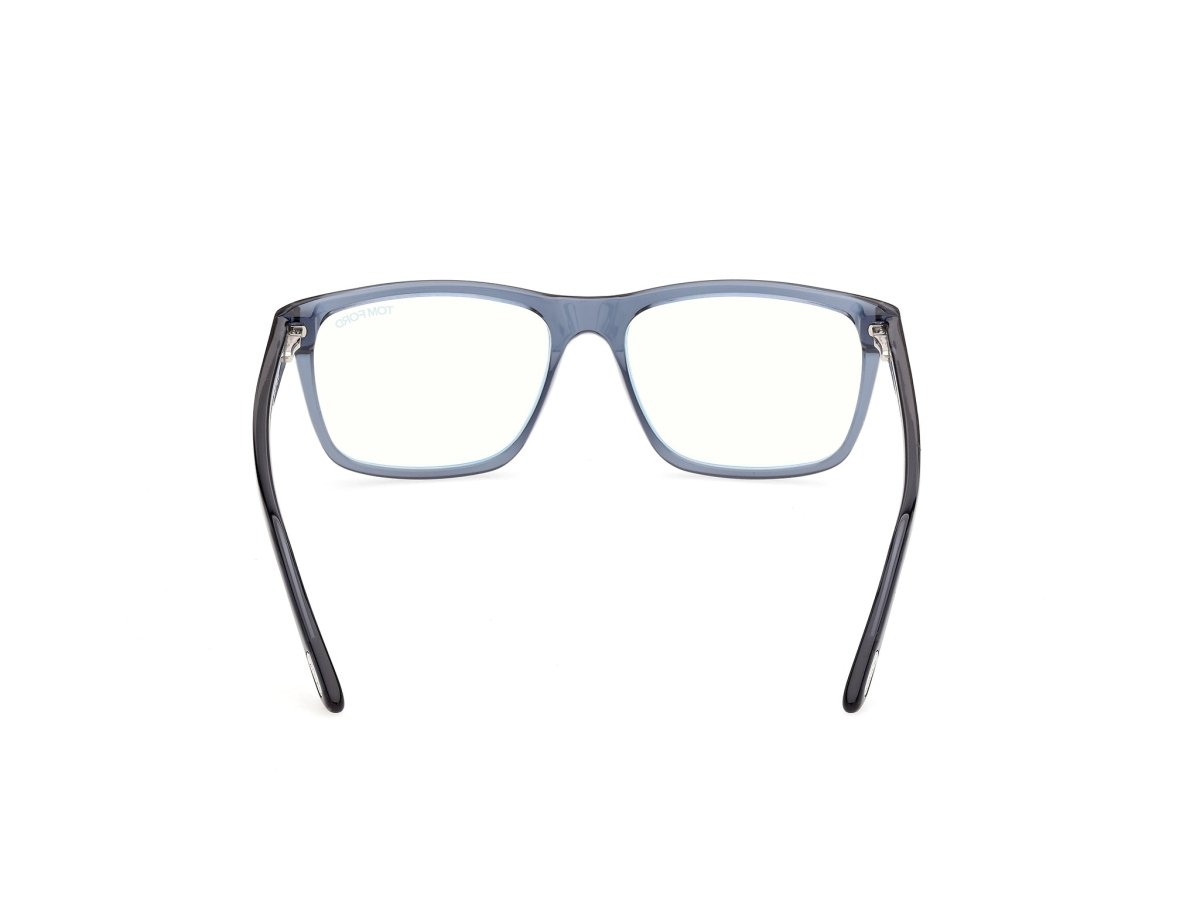 Shiny Blue Male Eyeglasses Tom Ford 889214683779