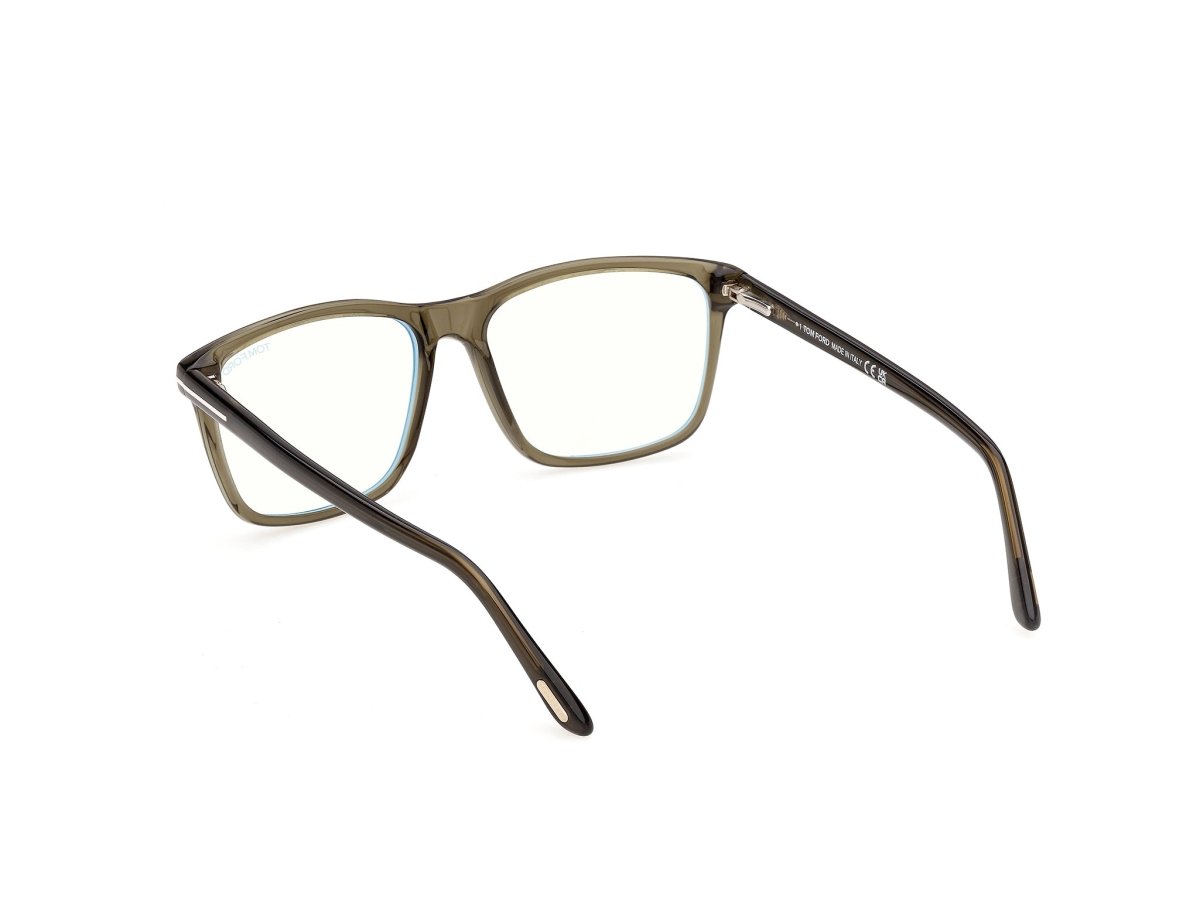Shiny Dark Green Male Eyeglasses Tom Ford 889214683762