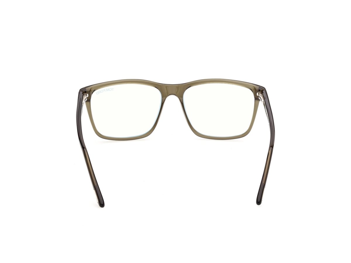 Shiny Dark Green Male Eyeglasses Tom Ford 889214683762